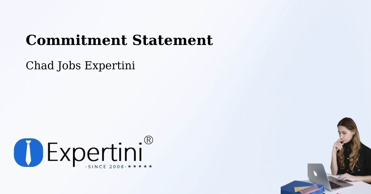 Corporate Commitment – Bousso - Chad Jobs Expertini